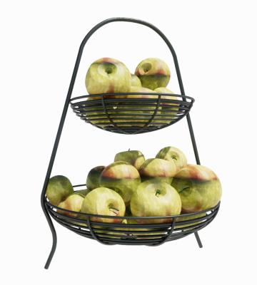 apple basket 2 tiers revit family