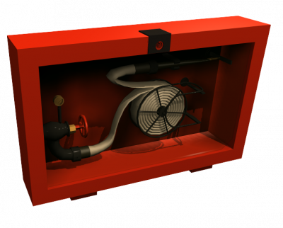 Manichetta antincendio in valigetta Max modello
