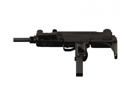 Uzi Maschinengewehr 3ds max Modell