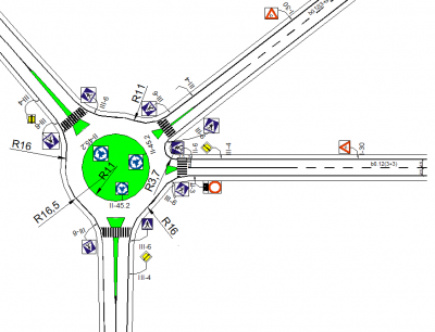 Roundabout dwg
