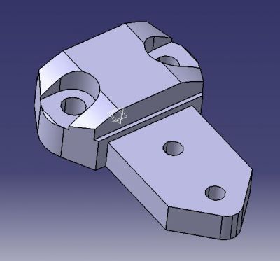 X105 Mechanical part CAD Model  dwg. drawing