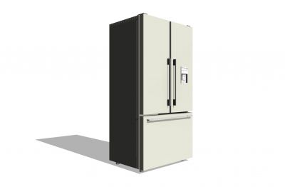 Французский двери холодильник