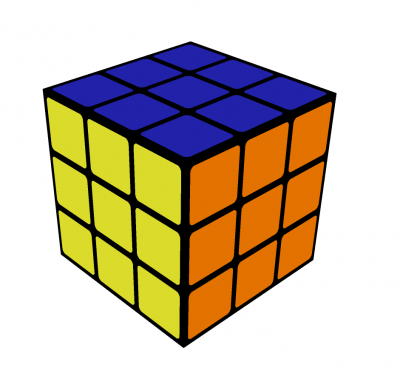 Rubik's Cube Sketchup model 