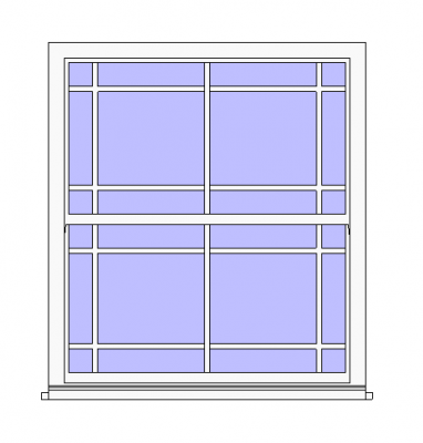 Glass Window Revitファミリ11