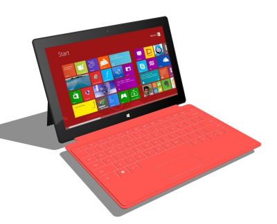 Modello di sketch di Windows 8 Surface Tablet