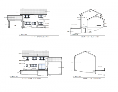 House designs 3ds max and dwg models 