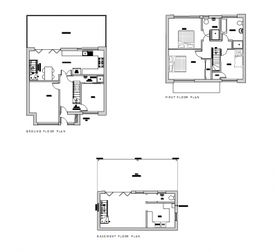 3 Storey house plans