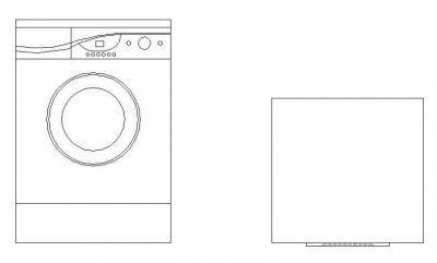 キッチン-洗濯機01