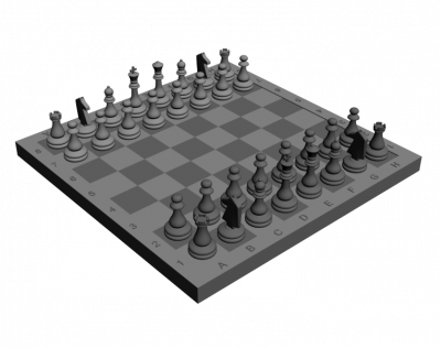 tablero de ajedrez modelo Max