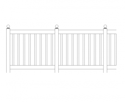 Динамическая панель забор