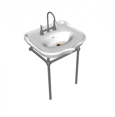 modèle sketchup Sink Victorian