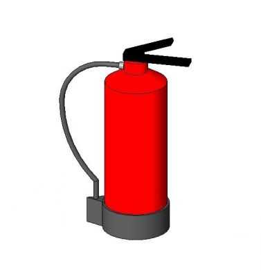 Fire Extinguisher - Water Revit Family