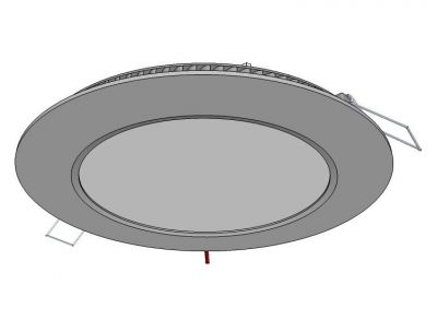 LED-Panel Licht SketchUp-Modell