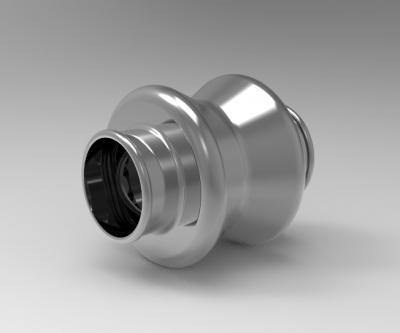 Solid-works 3D CAD Model of Universal Joint D1 (in)0,38	D2 (in)0,72	L1 (in)0,88