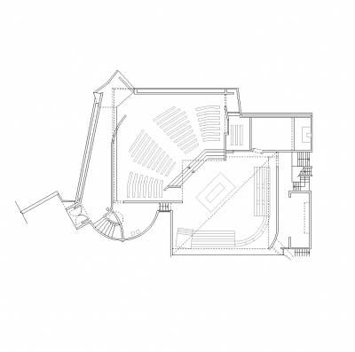 Monastère CAD layout