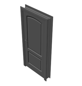 Internal Door 3ds max