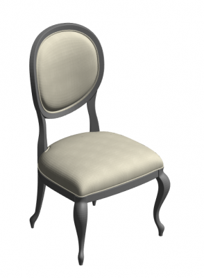 Chair Classic Dining Table Revit model