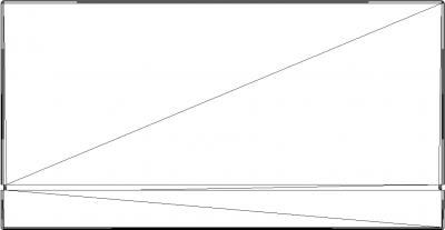 152mm Top Length Miniloft Spot Light Plan dwg Drawing
