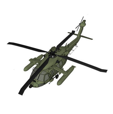 MH 60A Blackhawk skp