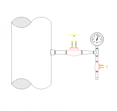 Manometer Layout dwg