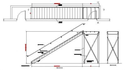 Arquitectónico - Escalera 03