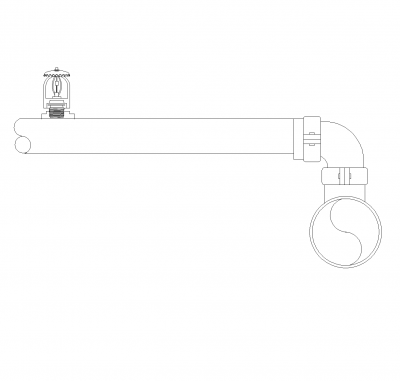 Sezione sprinkler CAD CAD dwg