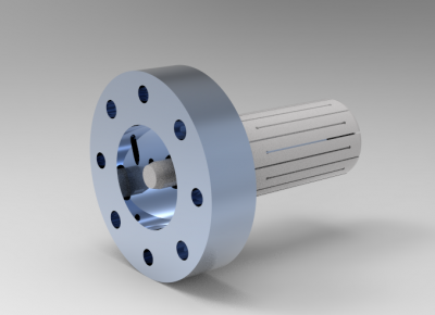Solid-works 3D CAD Model of Clamping chucks, Socket size=120	        Aa=149	        Lges=55,60 - 58,00