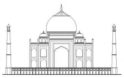 Gebäude - Taj Mahal