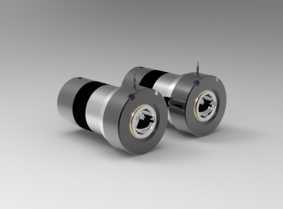 Autodesk Inventor 3D CAD Model of Electromagnetic toothed clutch	 T(N.m)200