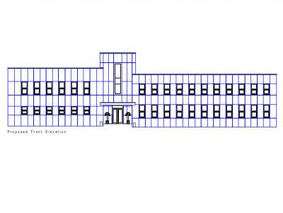 AutoCAD download of an office building