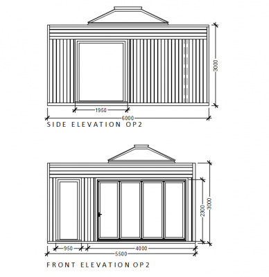  Garden studio design elevations dwg