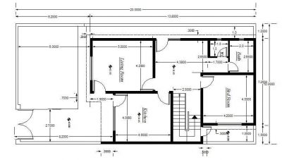 Arquitectura - Plan de la casa - Replanteo Detalle 01