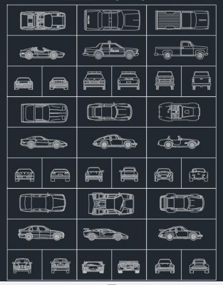 Transport Vehicles and Truck Block