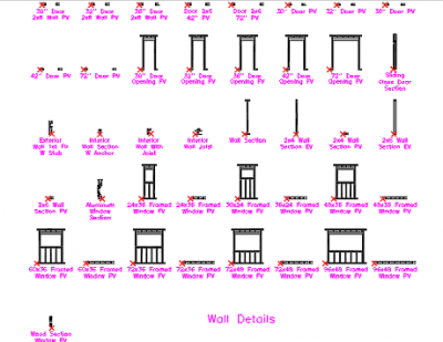 WALL DETAILS dwg