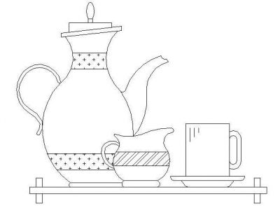 Furniture - Tea Set 01