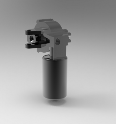 Solid-works 3D CAD Model of Actuator, Spindle=TR 16 x 4	Push-Pull=2000N	Lifting Speed=22mm/s