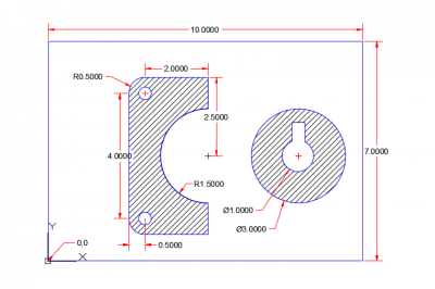 2D Sectional view of rotator and casing dwg