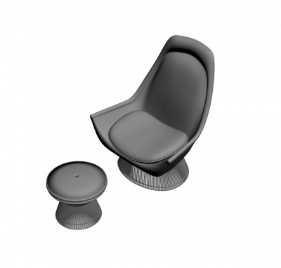 Puff Chair 3DS Max model
