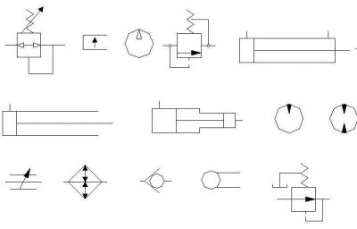 Mechanical- Symbols - Pnemautic