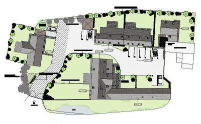 Architectural - Vorgeschlagene Standortplan 01