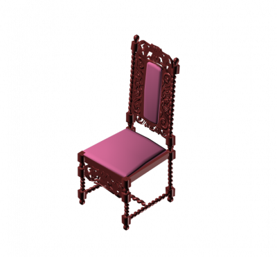 Victorian Chair 3DS Maxモデル