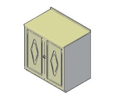 橱柜三维CAD模型