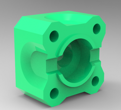 Inventor CNC Machinable CAD Model 26