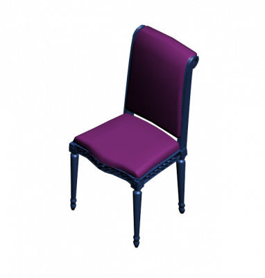 Dining room chair 3DS Max model