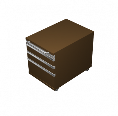 Office filing cabinet 3DS Max model