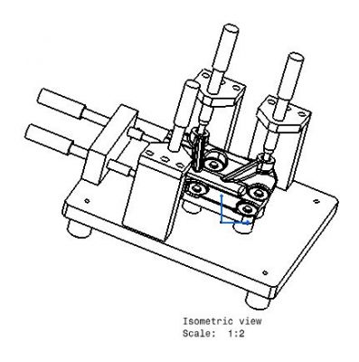 285 Assembly with parts dwg.  drawing