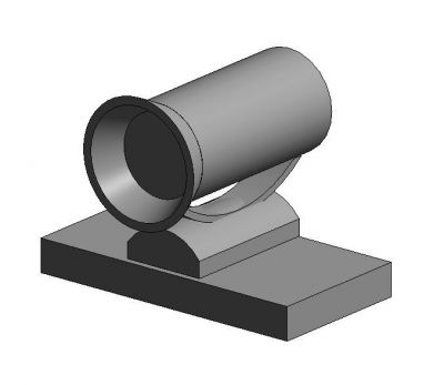 Video Conference Camera Revit Family