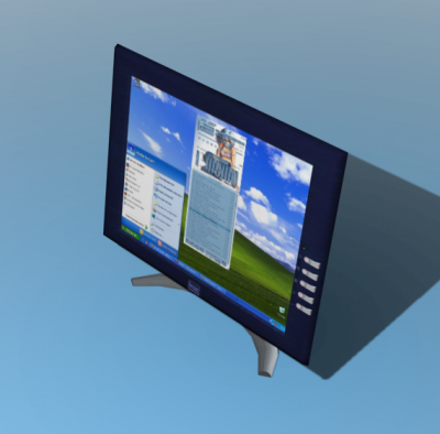 PC Monitor 3DS Max model