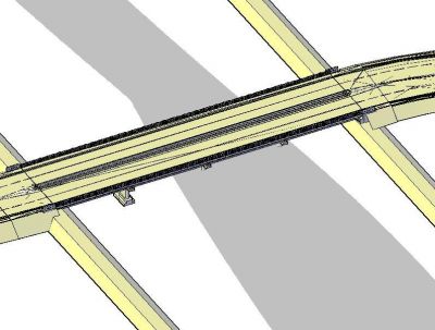 Puente de Diseño 3D DWG