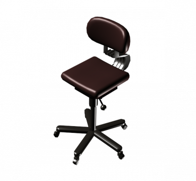 Operator Chair 3DS Max model 